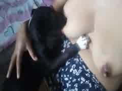 Puppy Breasfeeding